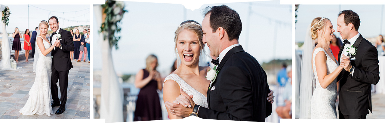 Bay Harbor Yacht Club Wedding Ceremony | The Weber Photographers