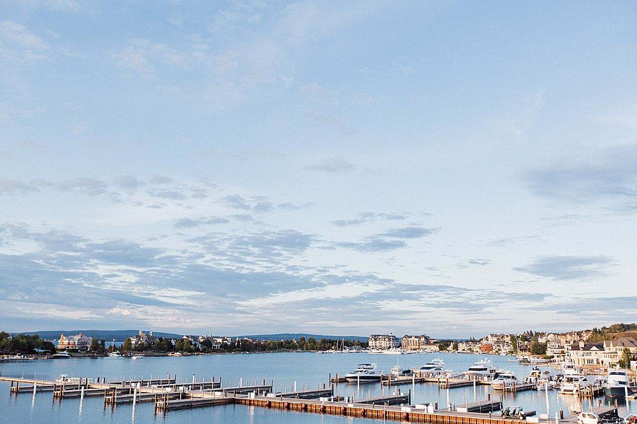 Bay Harbor Yacht Club Marina in Northern Michigan