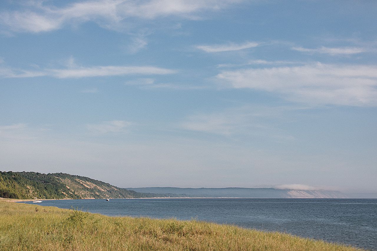 Coast of Frankfort, Michigan