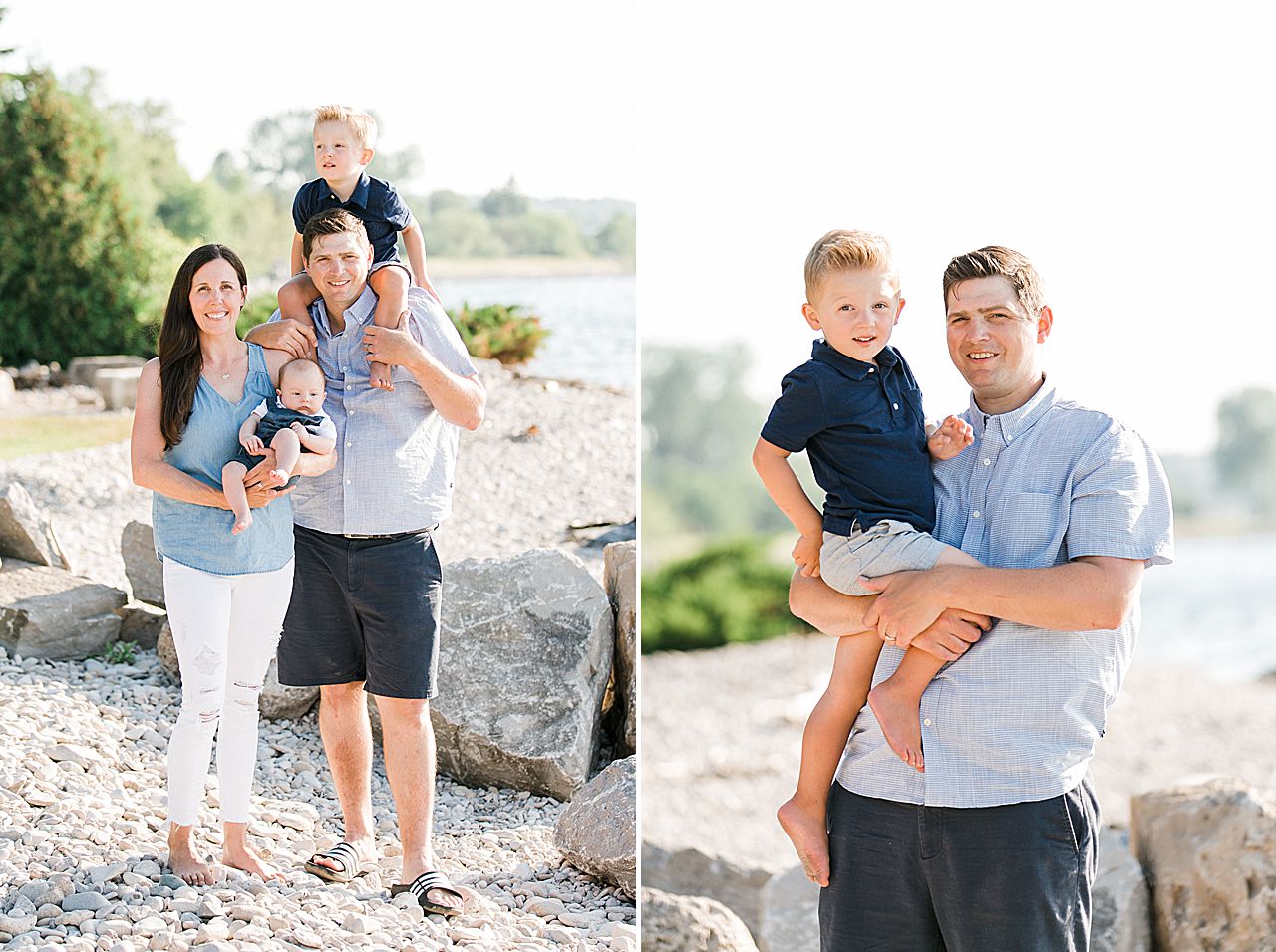 Family portraits in Petoskey, Michigan