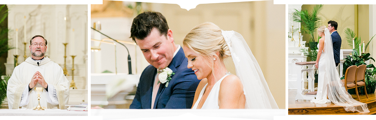 A wedding ceremony in Harbor Springs, Michigan