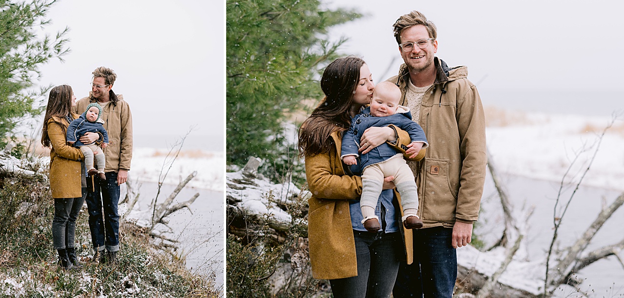 Family portraits near Lake Michigan in Glen Arbor