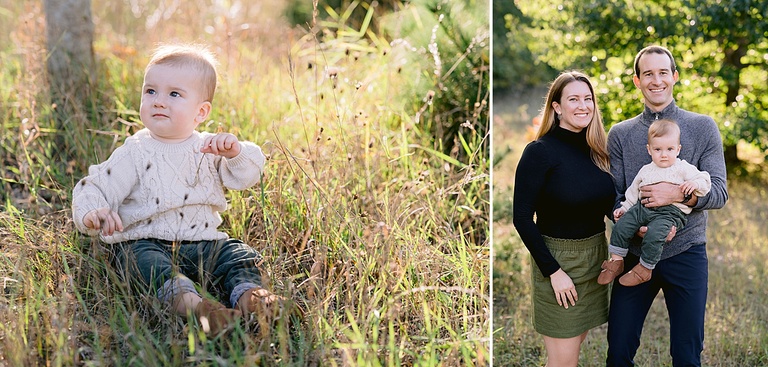 Autumn portraits in a field in Northern Michigan